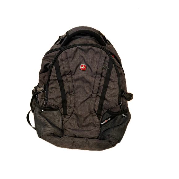 Swiss Gear Deluxe Travel Laptop Backpack in Gray - Picture 1 of 5